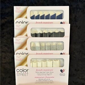 Color Street French Manicure Nail Strips Bundle